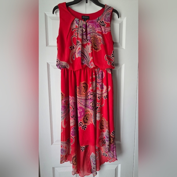 Enfocus Studio Paisley Print Dress Size 8 - Picture 2 of 9